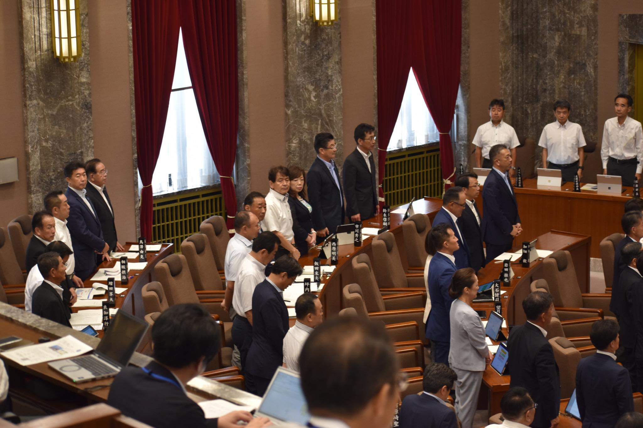 令和7年度9月定例会開会