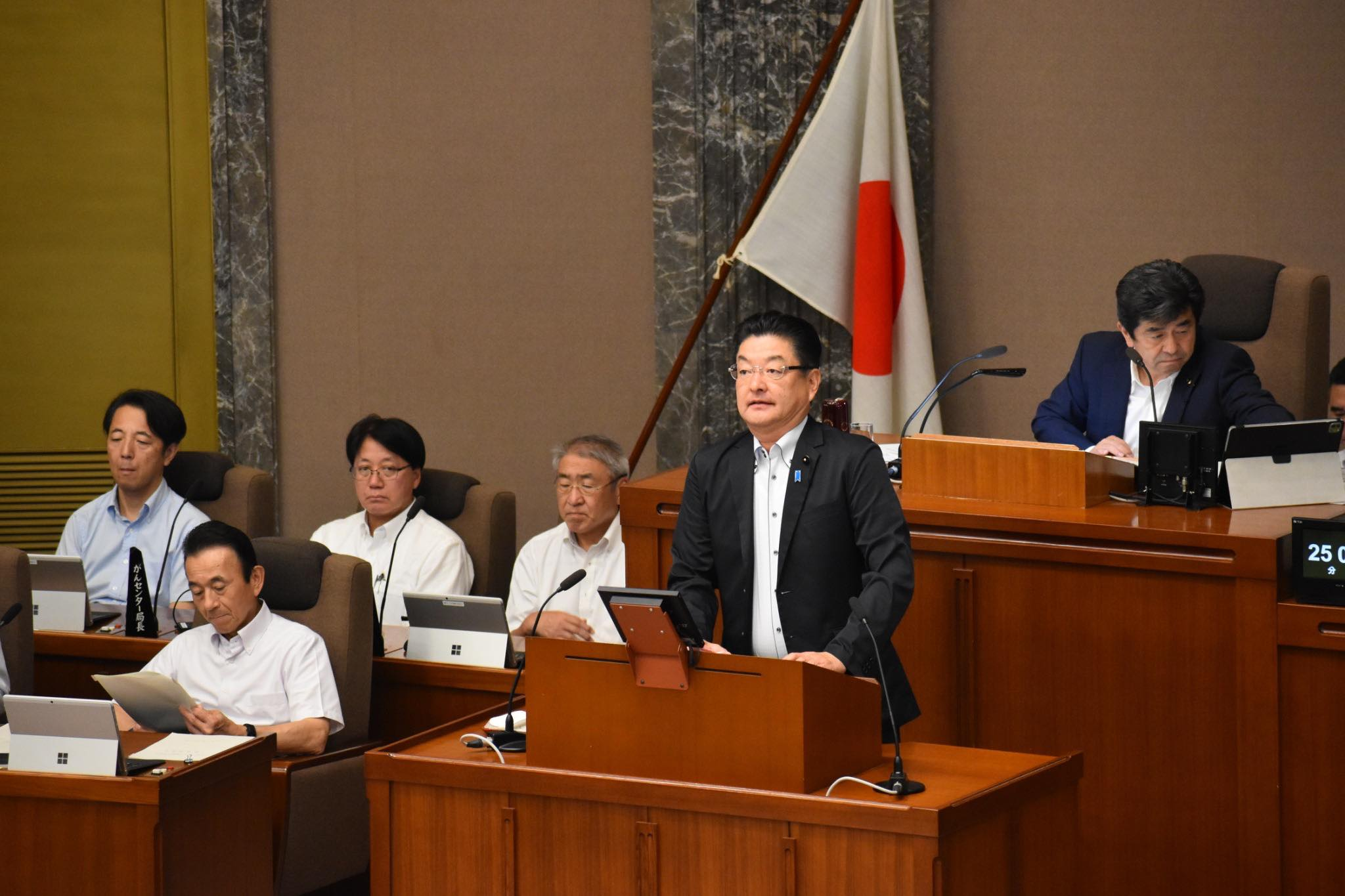 県議会9月定例会（3日目）
