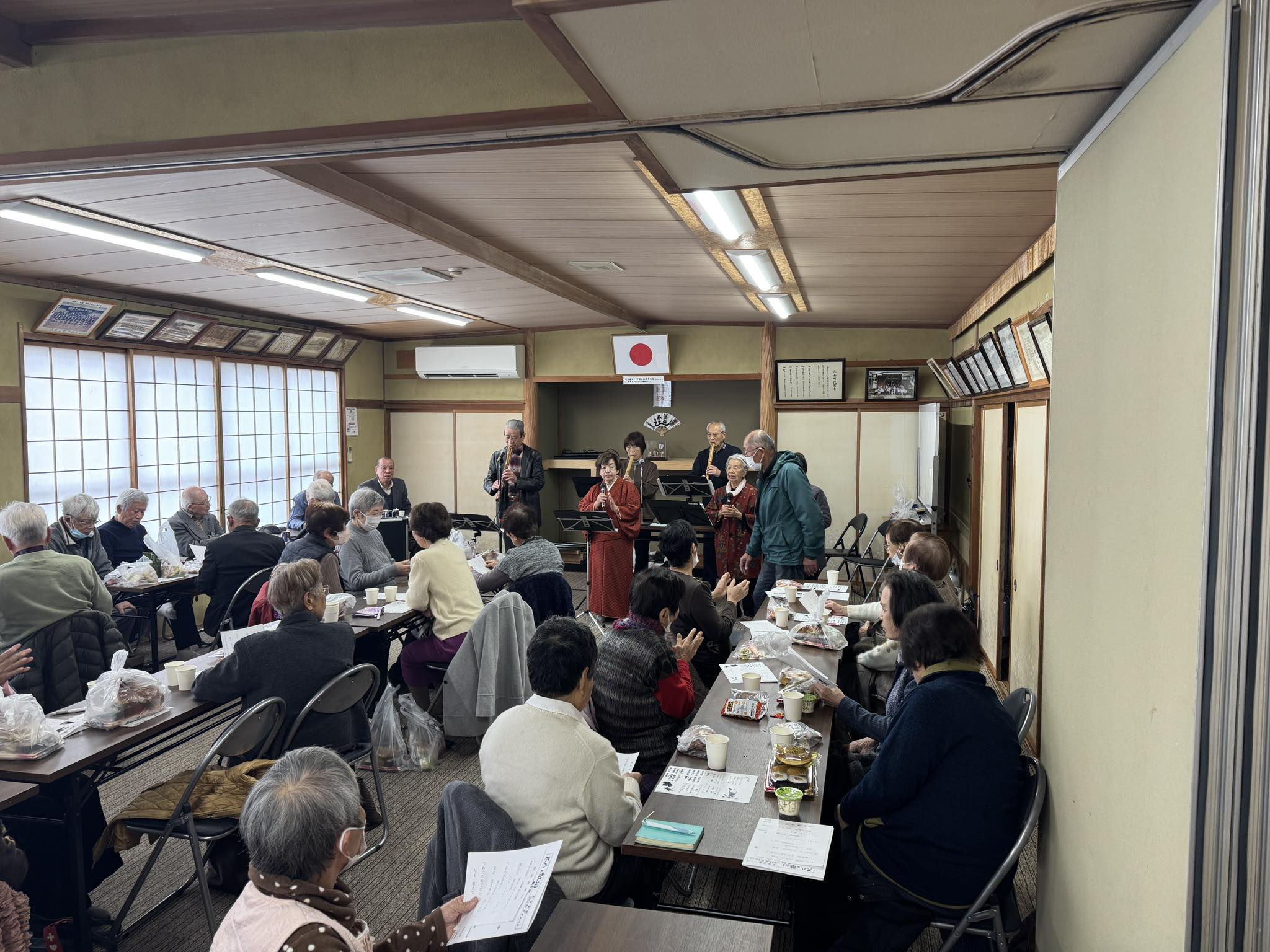 間宮区老人クラブ新年会